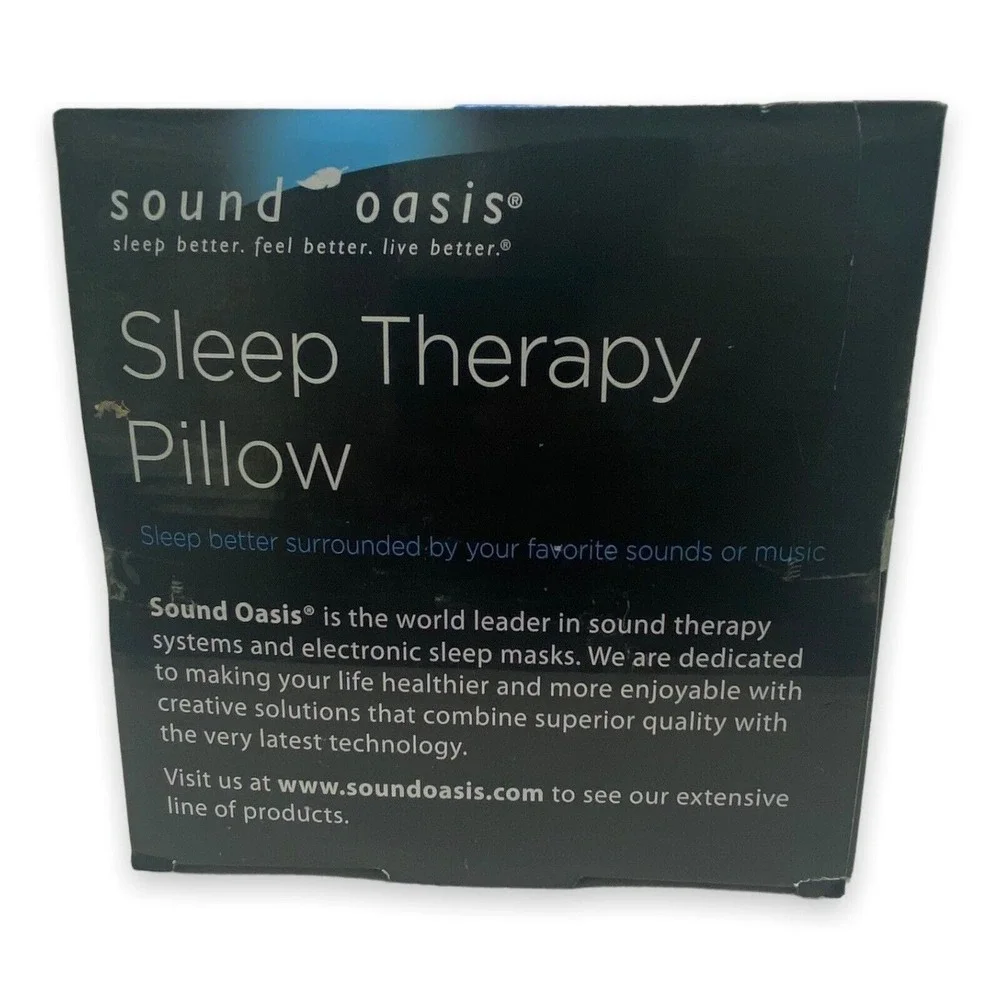 Sound Oasis SP-151 Sleep Therapy‎ Pillow Volume Control Tinnitus 20